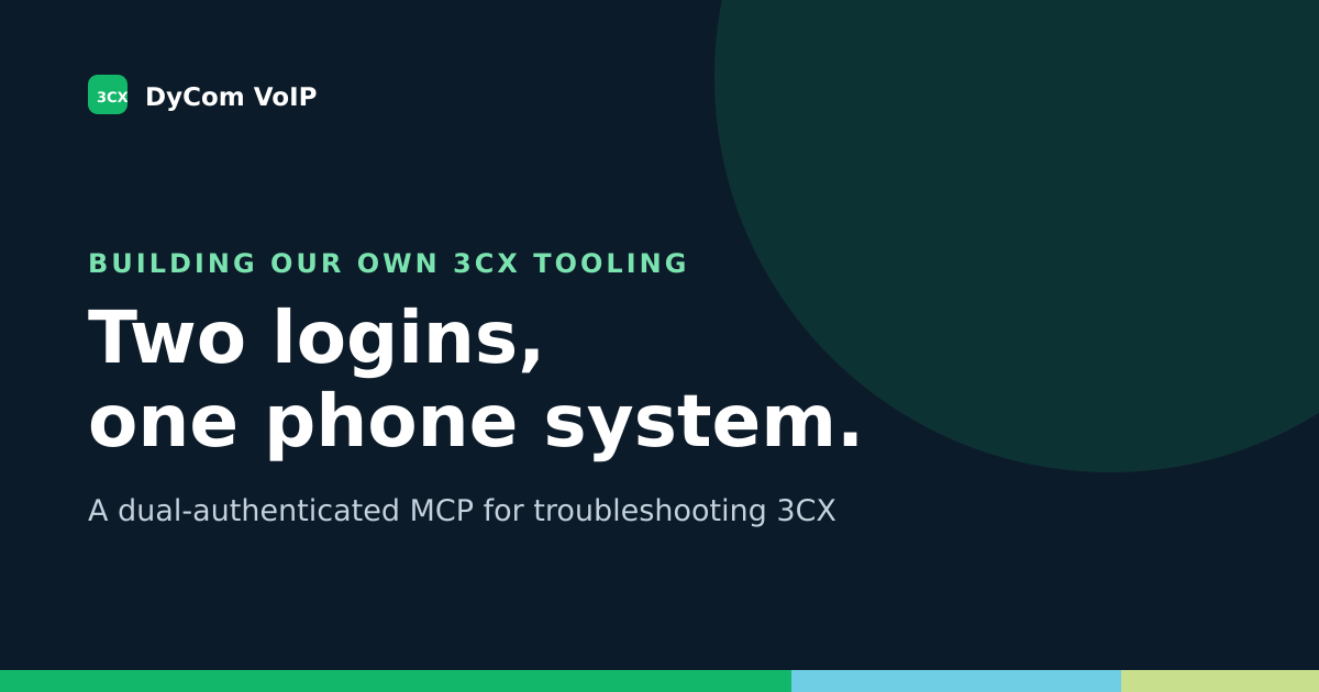 Why our 3CX troubleshooting assistant logs in twice