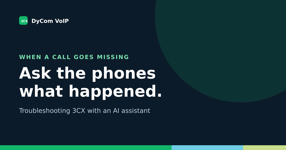 What we actually ask the phones when a call goes missing